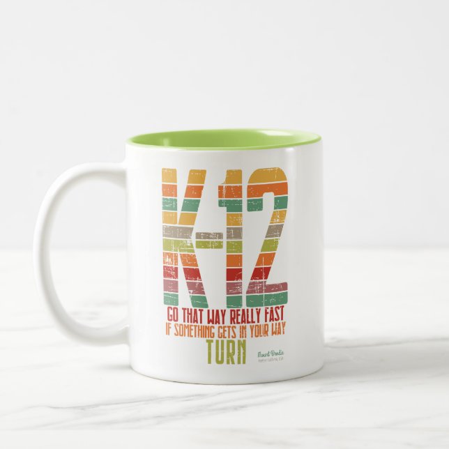 Caneca De Café Em Dois Tons Vai essa maneira realmente rápida… (Esquerda)