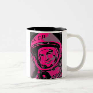 Caneca De Café Em Dois Tons Valentina Tereshkova Mug
