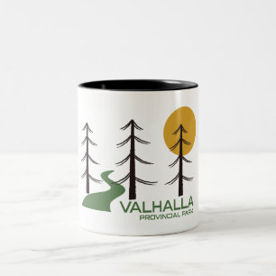 Caneca De Café Em Dois Tons Valhalla Provincial Park Trail
