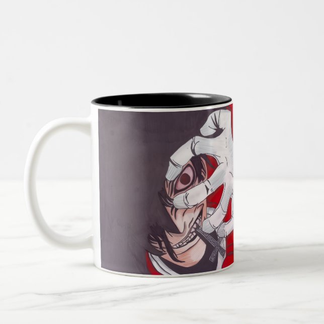 Caneca De Café Em Dois Tons Vampire Fan Mug (Esquerda)