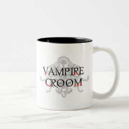 Caneca De Café Em Dois Tons Vampire Groom