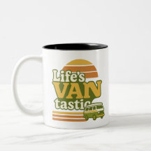 VANtastic Retro 70s Van Graphic da vida