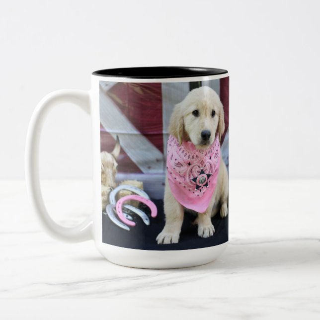 Caneca De Café Em Dois Tons Vaqueiro Lucy (Esquerda)