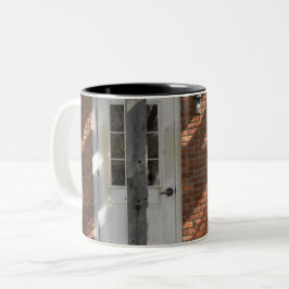 Caneca De Café Em Dois Tons Varanda