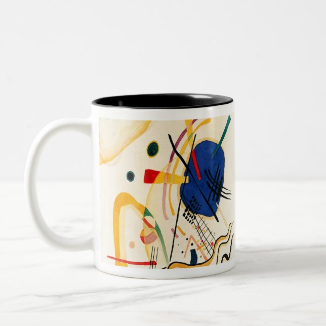 Caneca De Café Em Dois Tons Vasily Kandinsky (Esquerda)