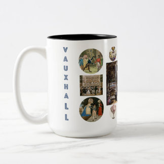 Caneca De Café Em Dois Tons Vauxhall Gardens Mug