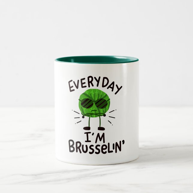 Caneca De Café Em Dois Tons Vegan Brusts (Centro)