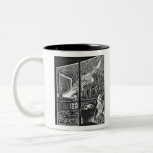 Caneca De Café Em Dois Tons veículo