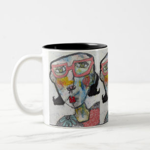 Caneca De Café Em Dois Tons Veja Você Melhor 11oz Mug