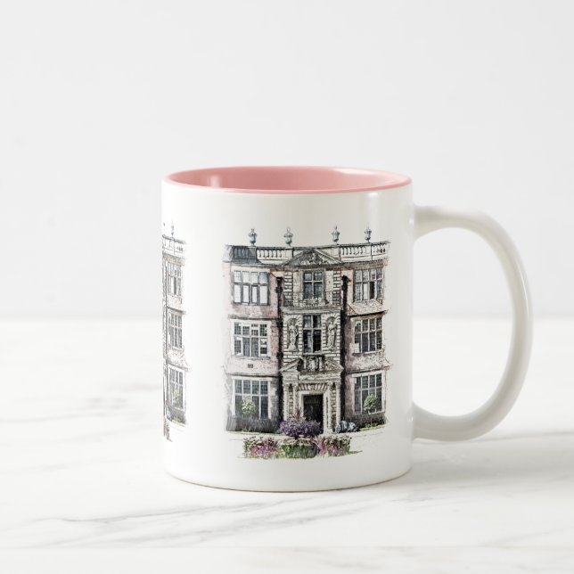 CANECA DE CAFÉ EM DOIS TONS VELHA INGLATERRA (Direita)