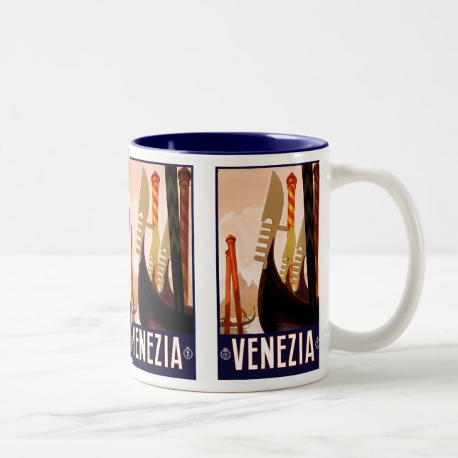 Caneca De Café Em Dois Tons Veneza (Direita)