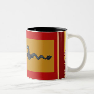 Caneca De Café Em Dois Tons Venezia Murano Glass Horse Mug