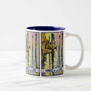 Caneca De Café Em Dois Tons Venice et le Lido
