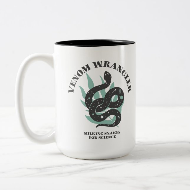 Caneca De Café Em Dois Tons Venom Wrangler de Cobra profissional (Esquerda)