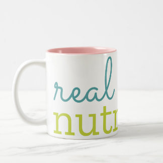 Caneca De Café Em Dois Tons Verdadeira Nutrição Mãe, Mug De Dois Tons (11 Oz)