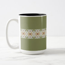 Verde com detalhes padrão