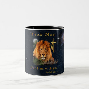 Caneca De Café Em Dois Tons versículo da Bíblia