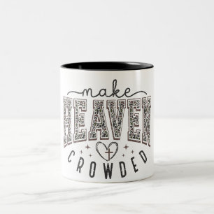 Caneca De Café Em Dois Tons Verso Cristão Inspirador