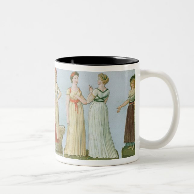 Caneca De Café Em Dois Tons Vestidos e trajes na moda (Direita)