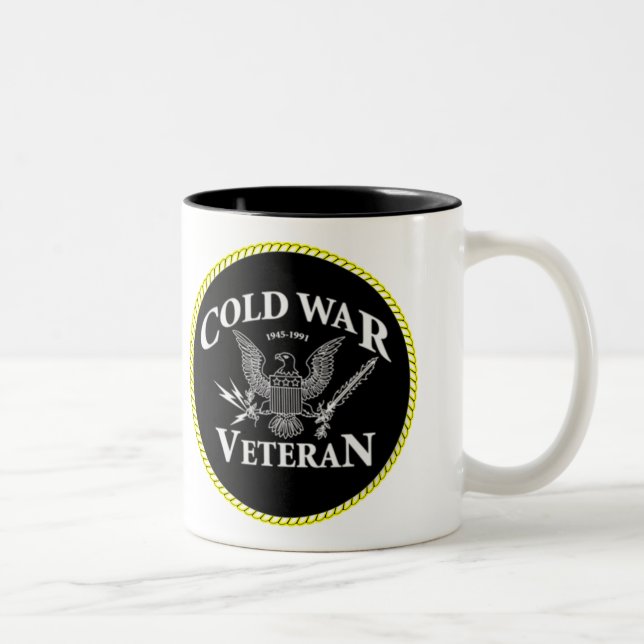 CANECA DE CAFÉ EM DOIS TONS VETERAN DA GUERRA FRIA (Direita)