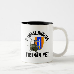 Caneca De Café Em Dois Tons Veterinário de Vietnam - ø Bde dos Sig