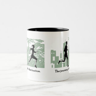 Caneca De Café Em Dois Tons Viagem