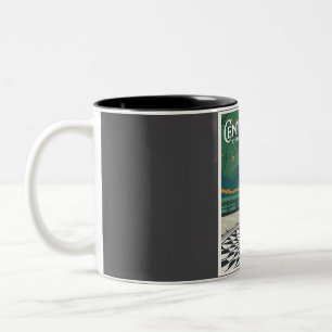 Caneca De Café Em Dois Tons Viagem de New York Park Central Park