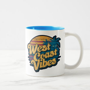 Caneca De Café Em Dois Tons Víblias da Costa Oeste