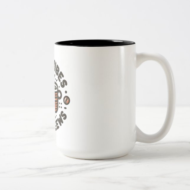 Caneca De Café Em Dois Tons Víblias quentes (Direita)