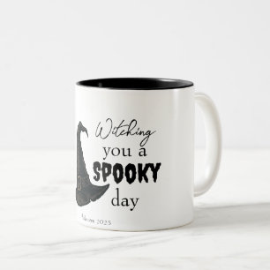 Caneca De Café Em Dois Tons Víblias Testemunhas - Spooky & Na moda  