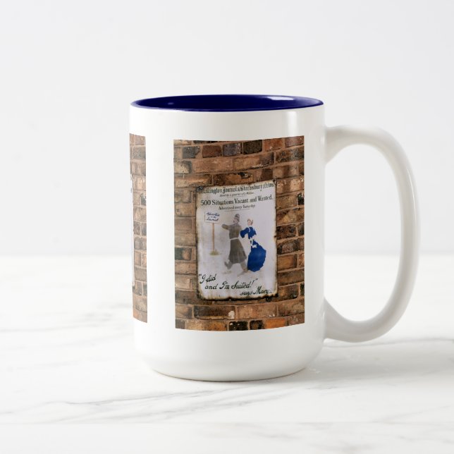 CANECA DE CAFÉ EM DOIS TONS VICTORIAN ENGLAND (Direita)