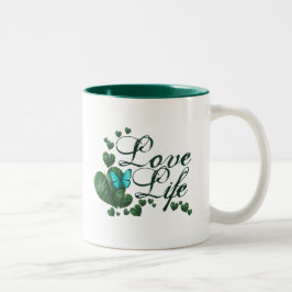 Caneca De Café Em Dois Tons Vida amorosa