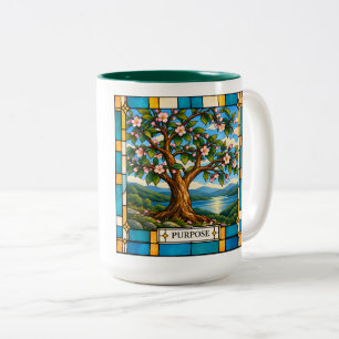 Caneca De Café Em Dois Tons Vidro de Cor Finalidade
