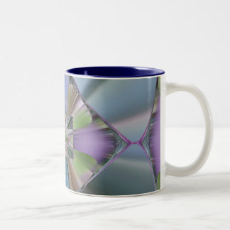 Caneca De Café Em Dois Tons vidro espelhado