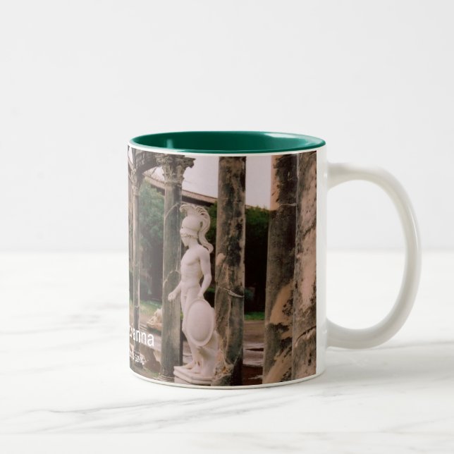 Caneca De Café Em Dois Tons Villa Adrianna Mug (Direita)