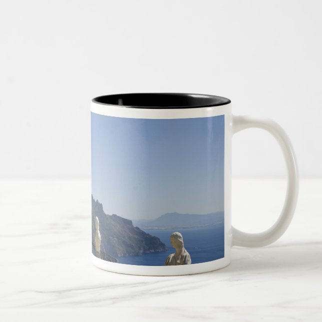 Caneca De Café Em Dois Tons Villa Cimbrone, Ravello, Campânia, Itália (Direita)