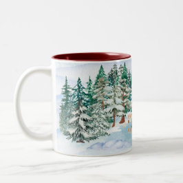 Caneca De Café Em Dois Tons Village Mug