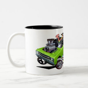 Caneca De Café Em Dois Tons Vince Crains BULLSEYE Sublime 1969 Dart