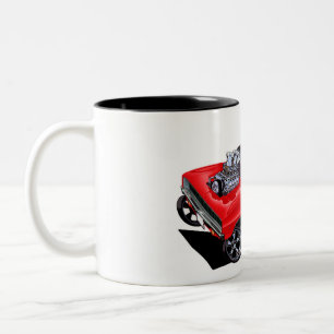 Caneca De Café Em Dois Tons Vince Crains CHEIO CHARGE 1968 Charger
