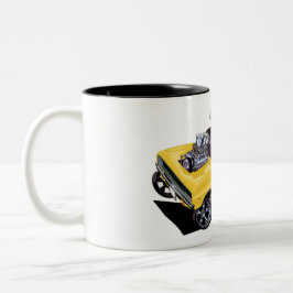 Caneca De Café Em Dois Tons Vince Crains CHEIO CHARGE 1968 Charger