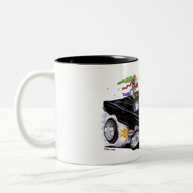 Caneca De Café Em Dois Tons Vince Crains High Octane Art, 1969 Bird Fink (Esquerda)