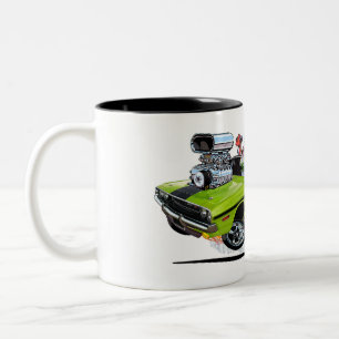 Caneca De Café Em Dois Tons Vince Crains High Octane Art, 1970 Challenger R/T