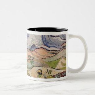 Caneca De Café Em Dois Tons Vincent van Gogh   o Alpilles, 1890