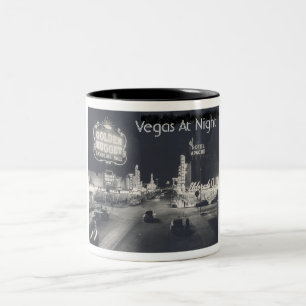 Caneca De Café Em Dois Tons Vintage Centro Las Vegas