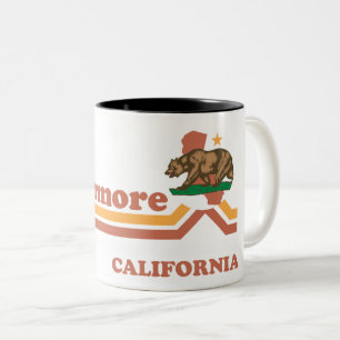 Caneca De Café Em Dois Tons Vintage Livermore California