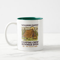 Vintage Outdoor Family Reunion Camping Crew