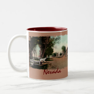 Caneca De Café Em Dois Tons Vintage Vintage Coffee Mug