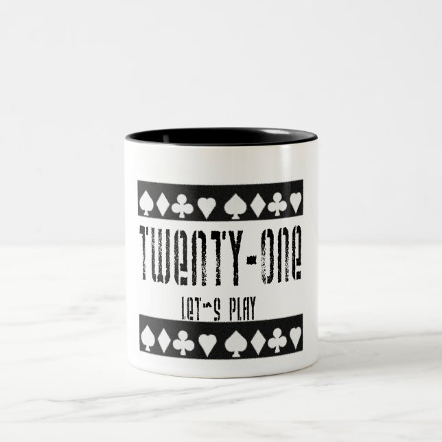 Caneca De Café Em Dois Tons Vinte-e-um (Centro)