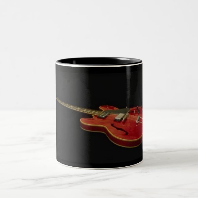 Caneca De Café Em Dois Tons Violão - Mug- (Centro)