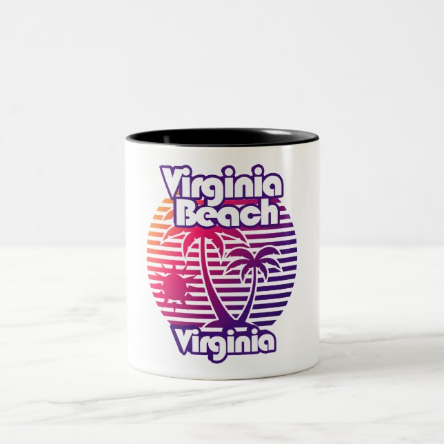 Caneca De Café Em Dois Tons Virginia Beach (Centro)